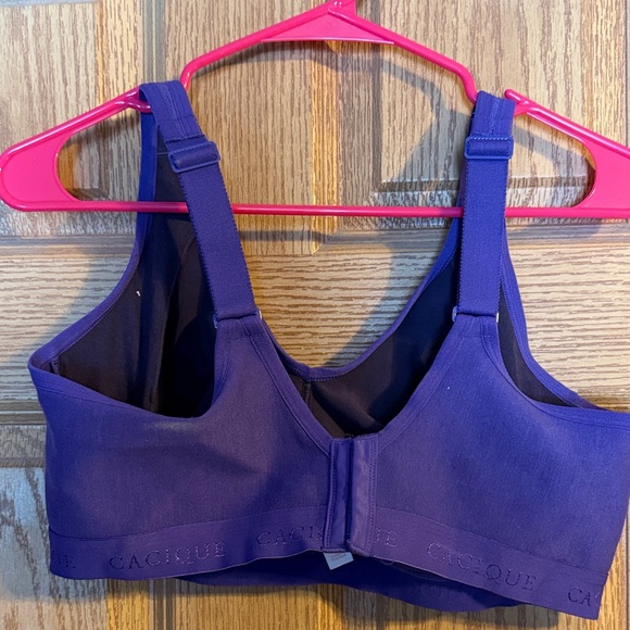 Cacique Deep Blue Lace Bralette - Picture 3 of 3